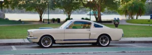 Side view of a 1966 Shelby GT350
