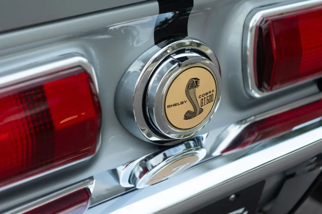 1967 Shelby GT 500 back emblem design