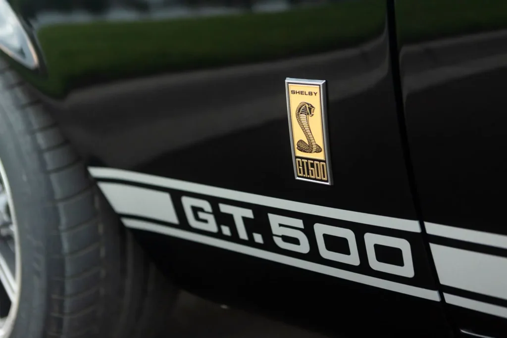 1967 Shelby GT 500 back side emblem