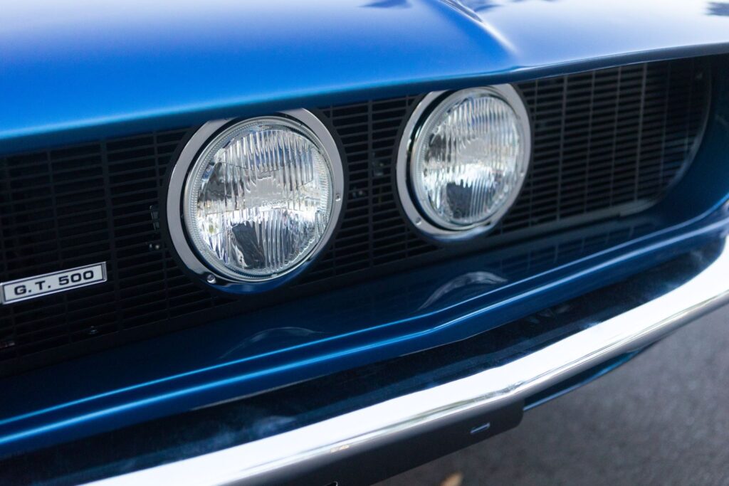 1967 Shelby GT500 Front Center Lights Detail 9