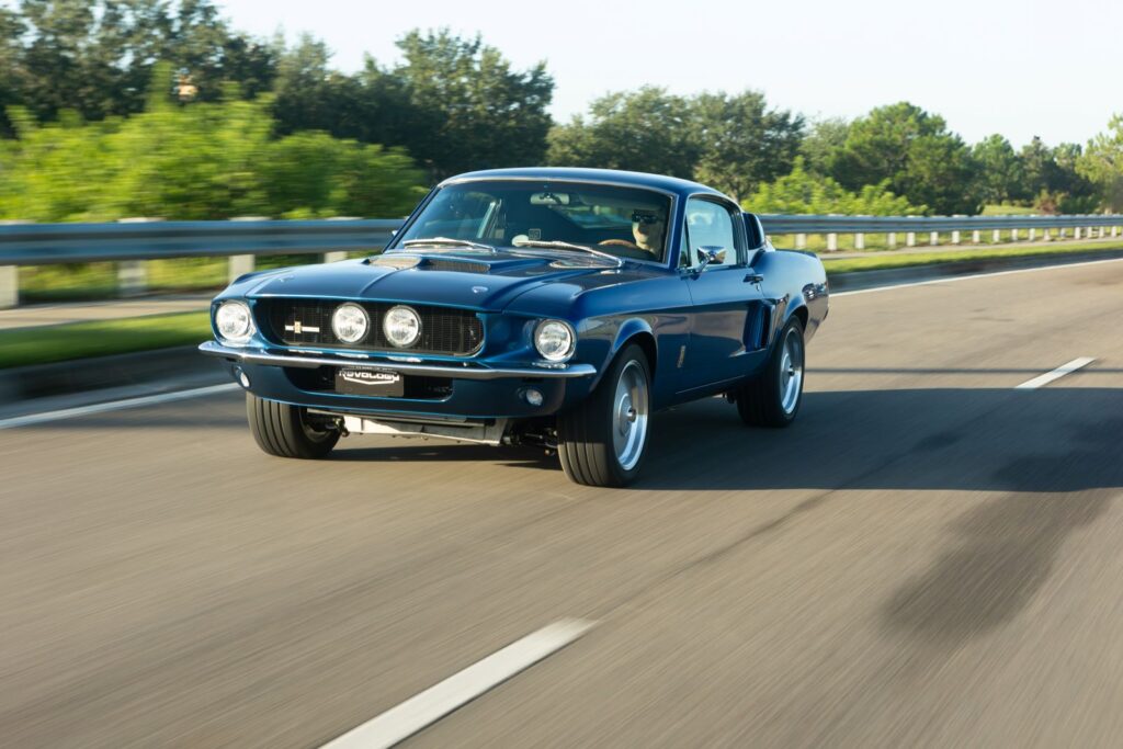 1967 Shelby GT500 Front Driver Side Motion Shot 40