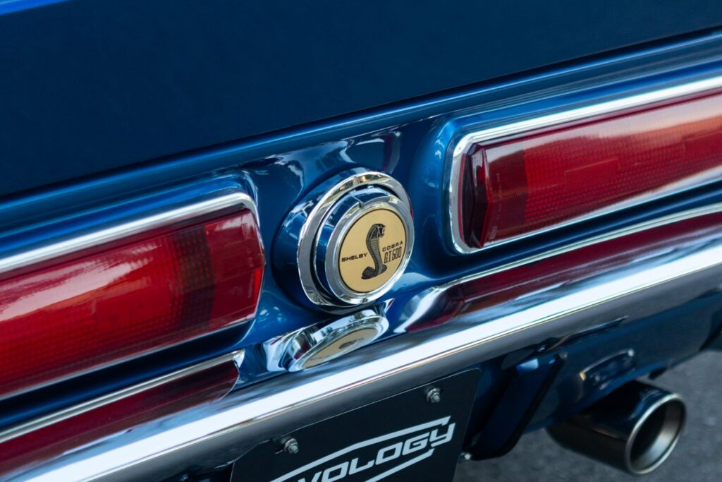 1967 Shelby GT500 Rear Cobra Emblem Close-Up 19