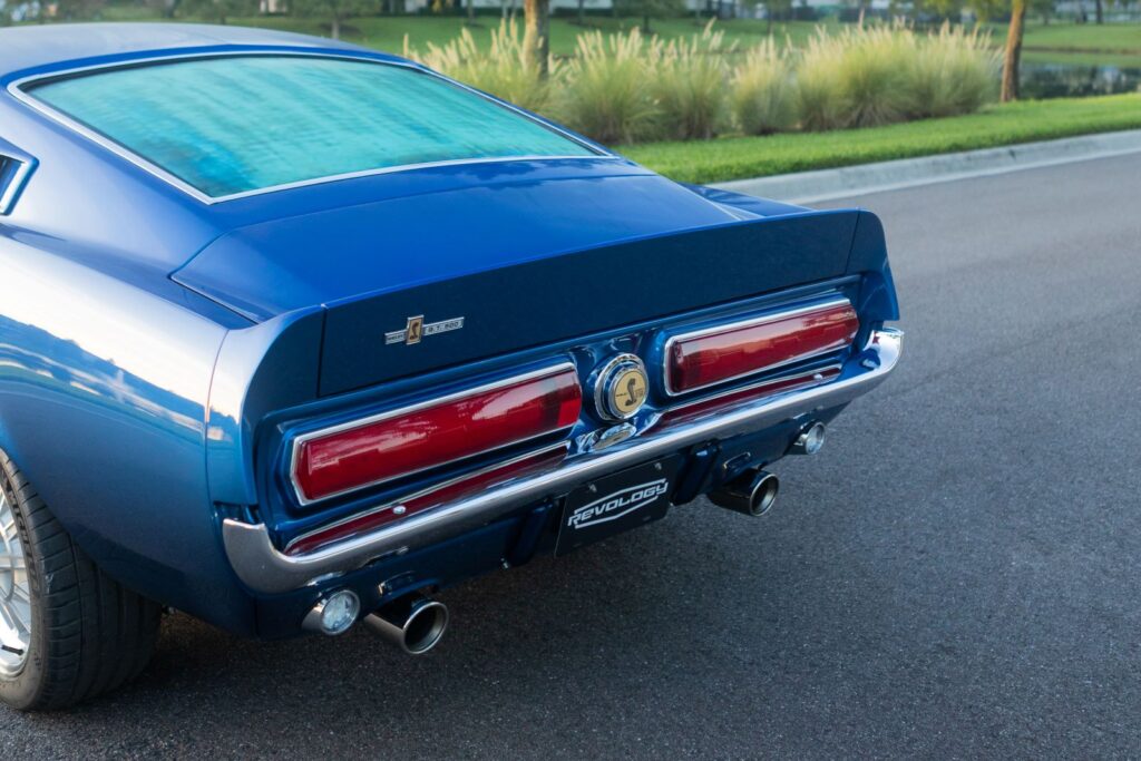 1967 Shelby GT500 Rear End View with Revology Badge 18