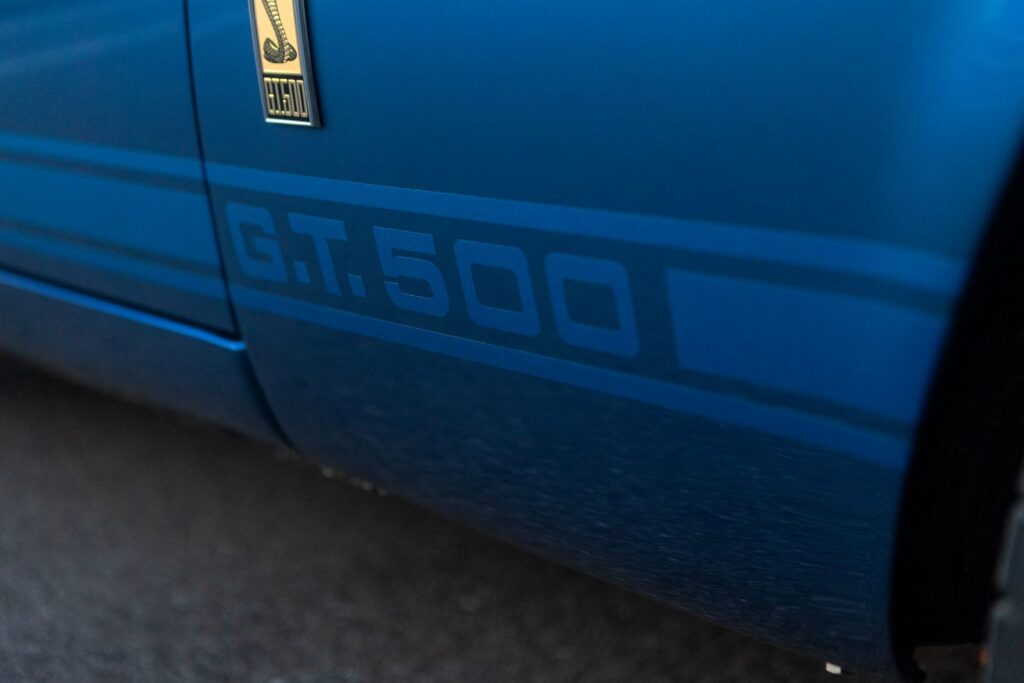 1967 Shelby GT500 Side Stripe Close-Up 11