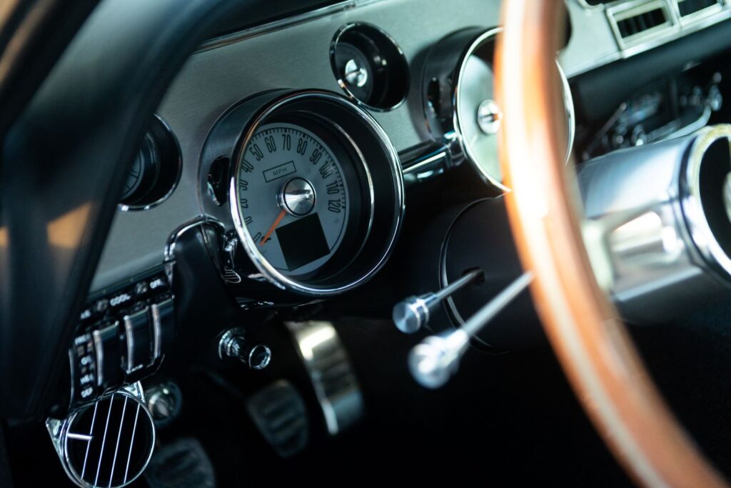 1967 Shelby GT500 Speedometer Close-Up 24