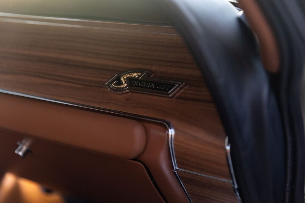 1968 Shelby GT500KR Cobra Jet Badge Close-Up 30