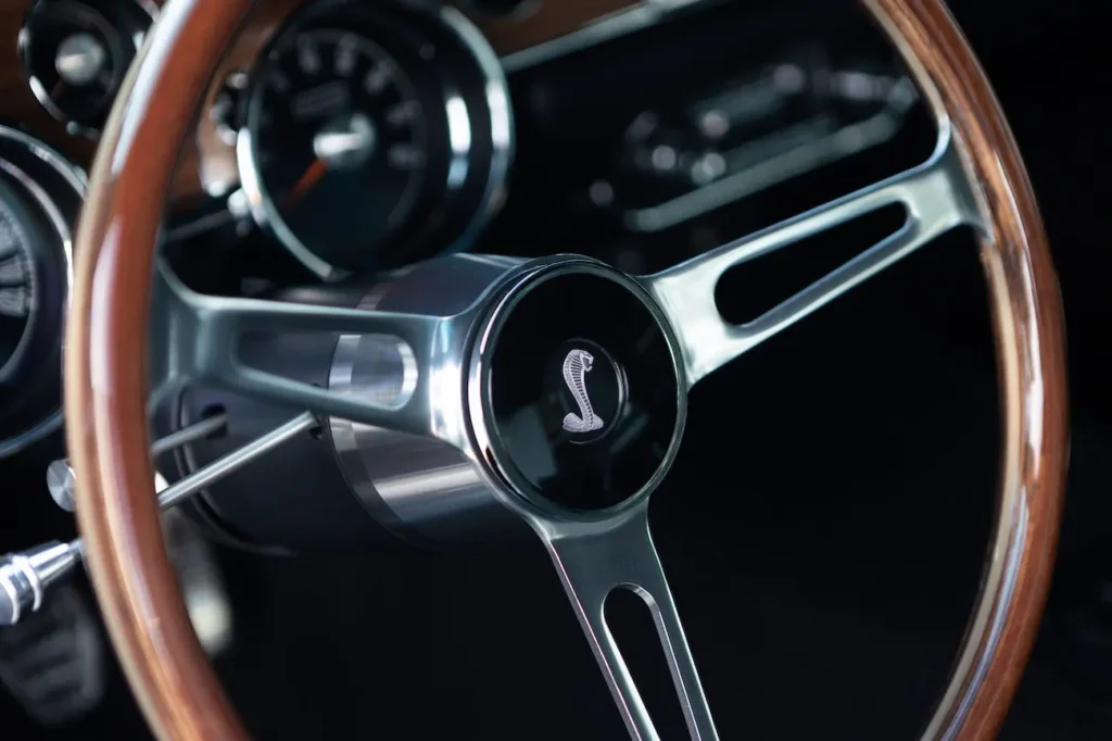 1968 Shelby GT500KR steering wheel emblem