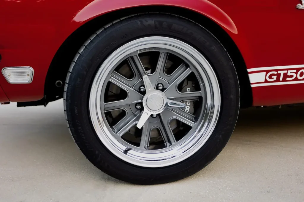 1968 Shelby GT500KR wheel rim back tire.
