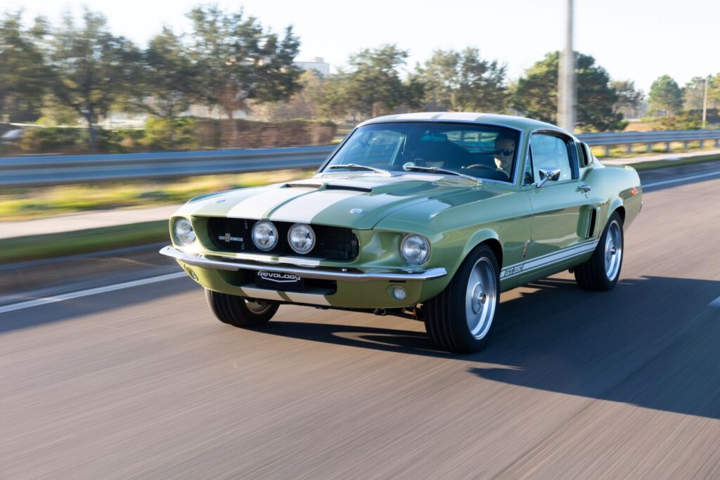 1967 Shelby GT350 Driving Front Angle 41