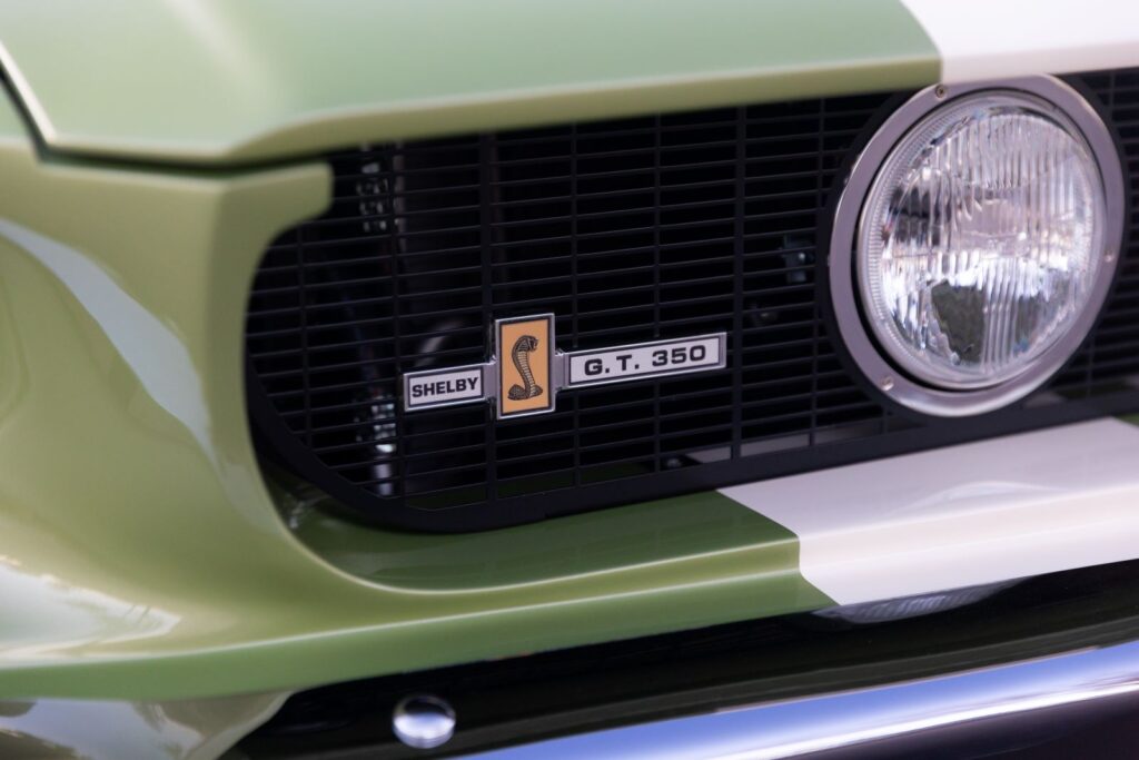 1967 Shelby GT350 Grille and Badge Close-Up 7