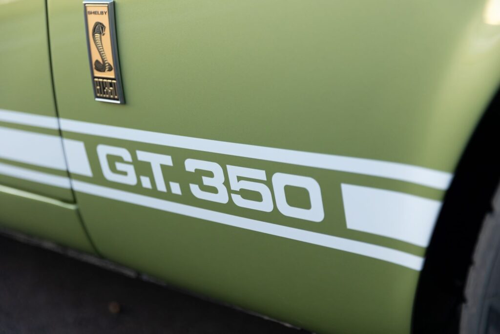1967 Shelby GT350 GT.350 Decal Close-Up 11