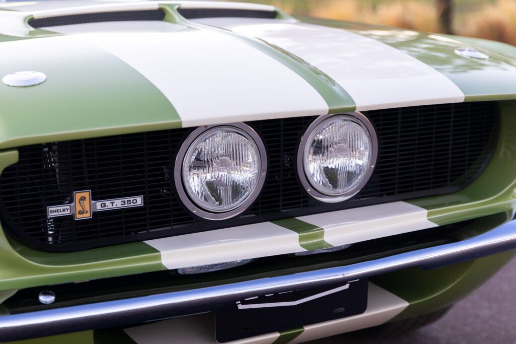 1967 Shelby GT350 Headlight and Badge Detail 5