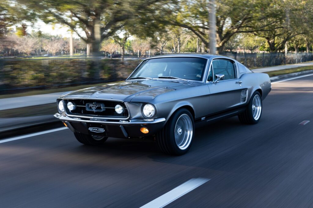 1967 Mustang GTA Cruising City Street Shot 33