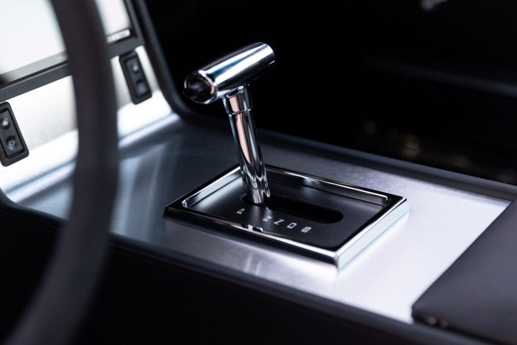 1967 Mustang GTA Gear Shifter Closeup 24