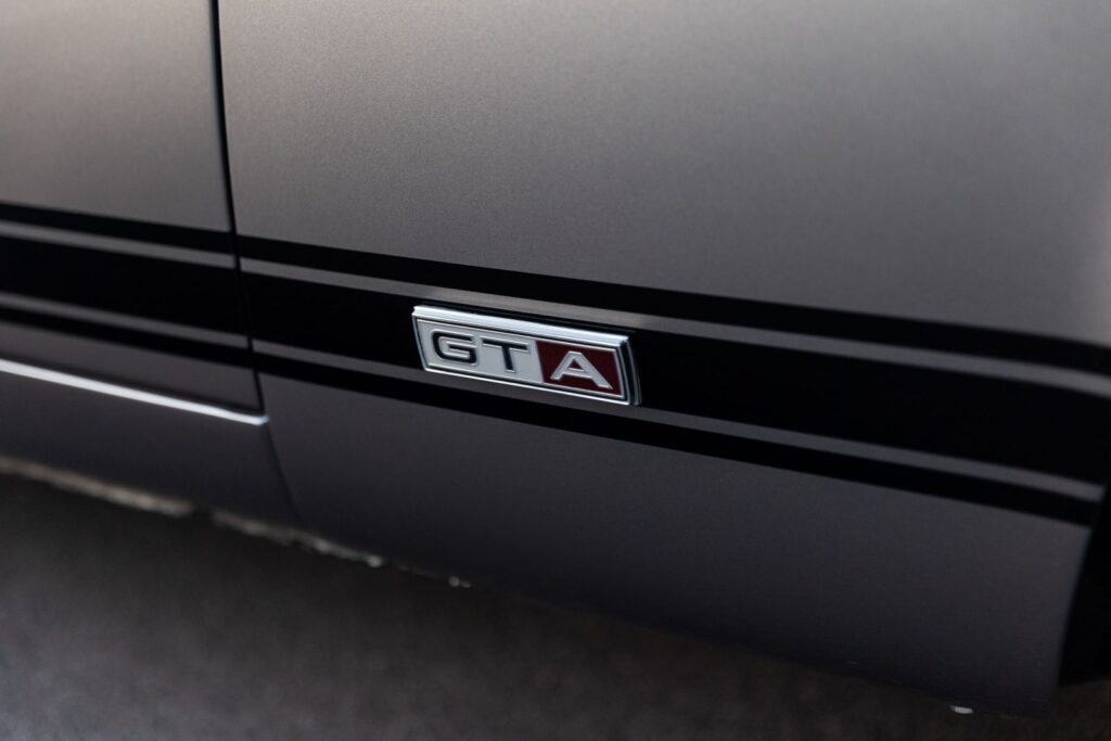 1967 Mustang GTA Badge Closeup 9