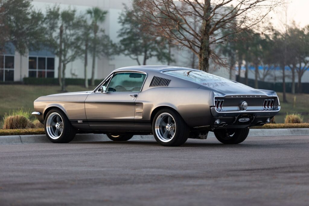1967 Mustang GTA Rear Angle Parked 2