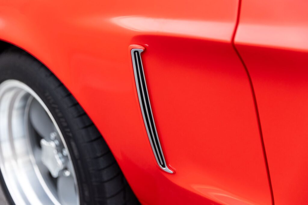 1968 Mustang GT Cobra Jet Fender Trim Detail 9