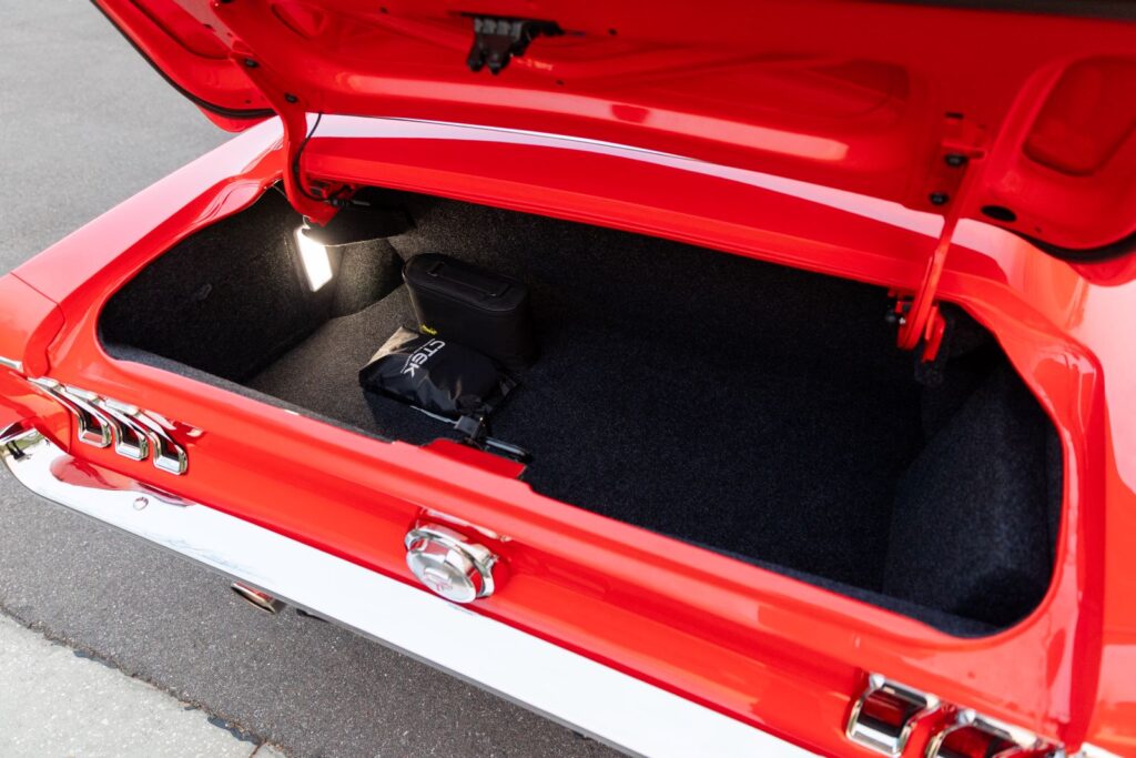 1968 Mustang GT Cobra Jet Open Trunk Storage View 34