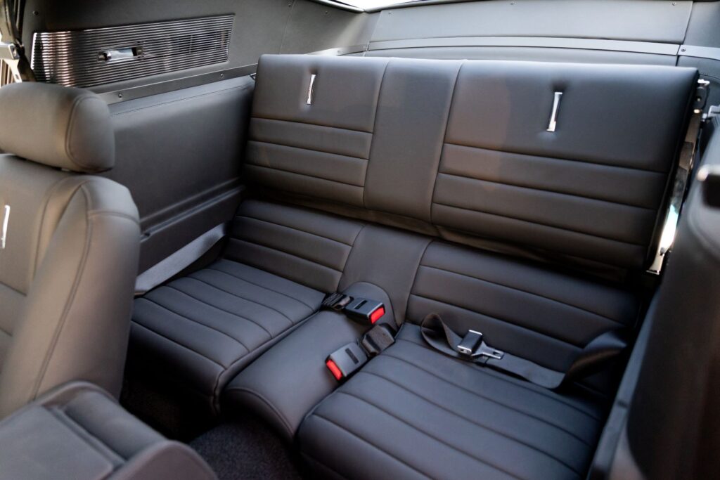 1968 Mustang GT Cobra Jet Rear Seats and Interior Upholstery 25