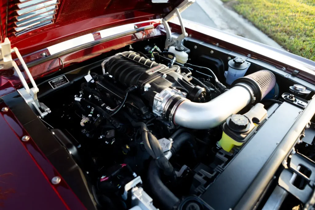 1968 Shelby GT500 KR Convertible engine shot