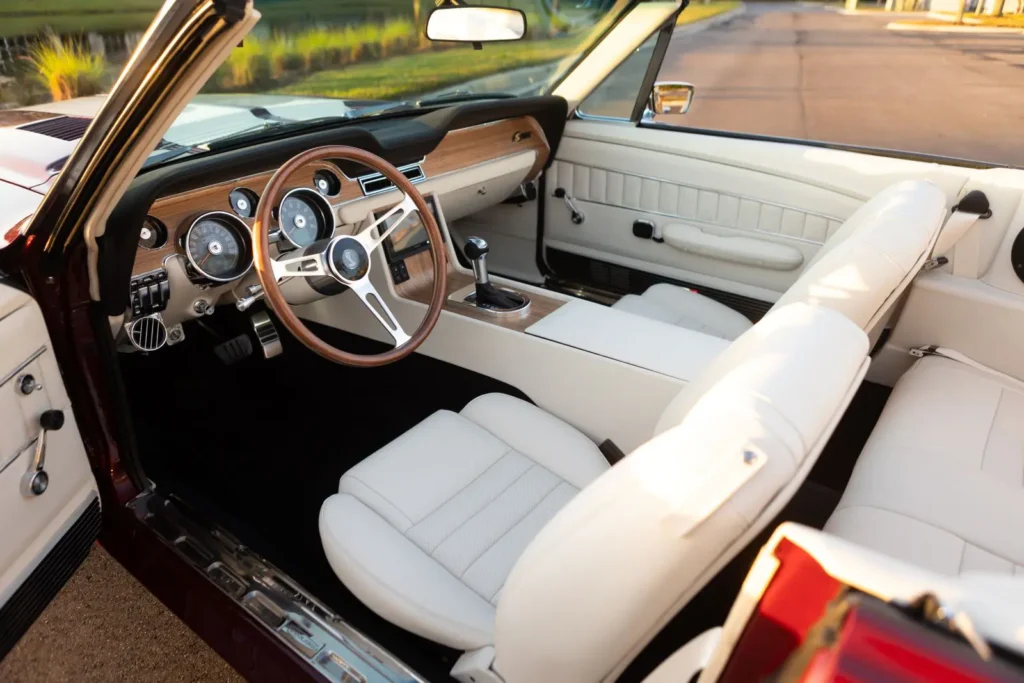 1968 Shelby GT500 KR Convertible upper view from the left door